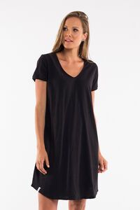 Elm Mary Textured Tee Dress