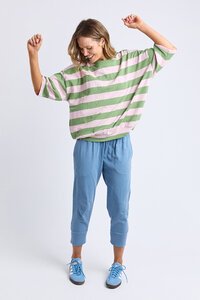 Elm Mazie Block Stripe Sweat