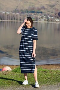Elm Halli Dress Stripe