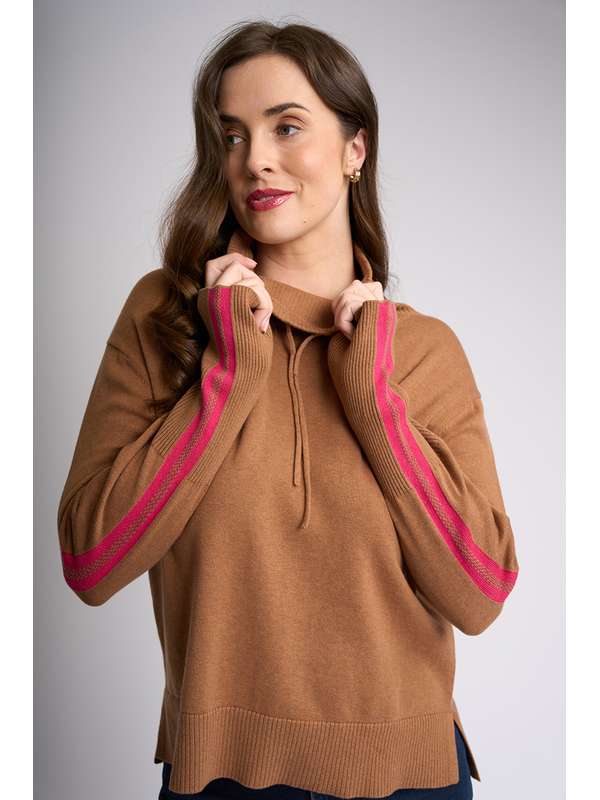 Oh Three Funnel Neck Jumper