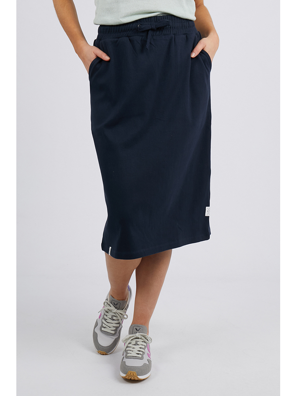 Elm Rib Midi Skirt