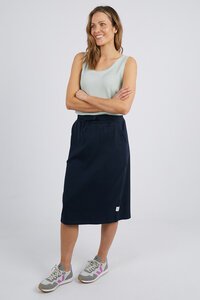 Elm Rib Midi Skirt