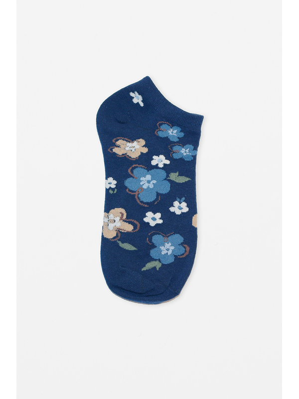 Stella + Gemma Floral No Show Socks