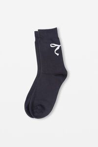 Stella + Gemma Bow Socks