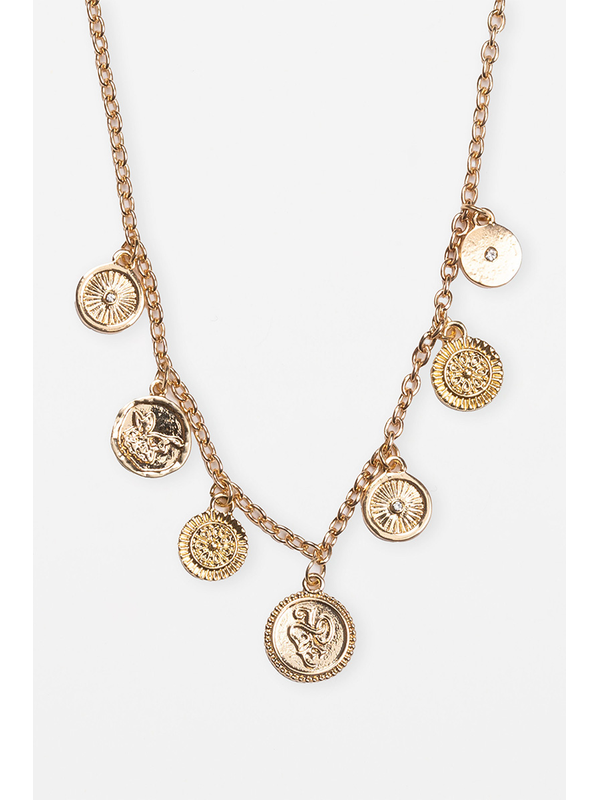 Stella + Gemma Medillions Necklace