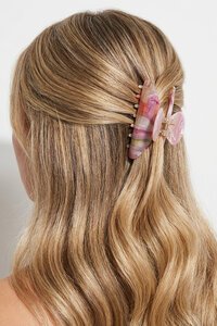 Stella + Gemma Oval Marbled Hair Claw