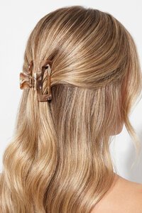 Stella + Gemma Marbled Caramel Hair Claw