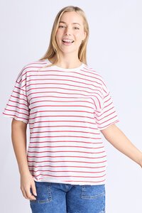 Elm Winona Stripe SS Tee