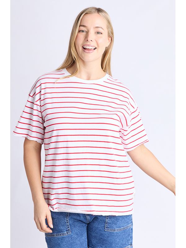 Elm Winona Stripe SS Tee