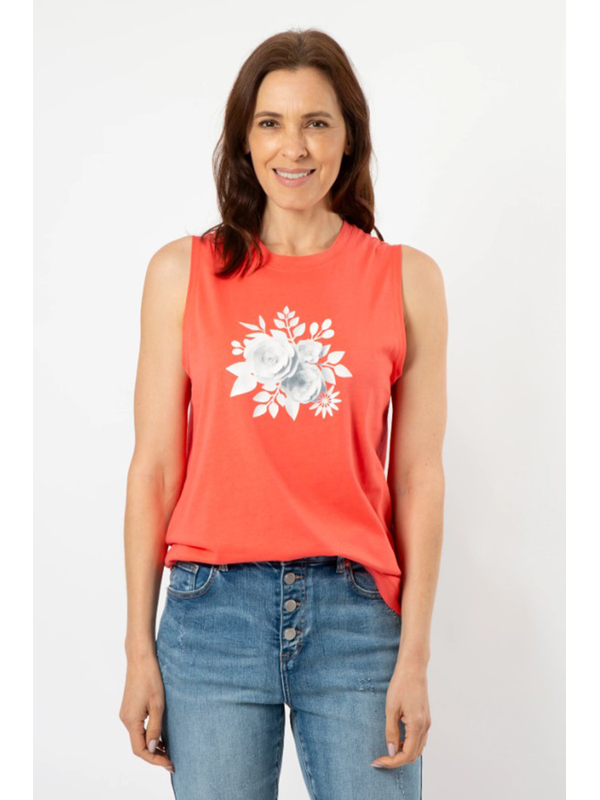 Stella + Gemma Paper Flowers Boutique Tank
