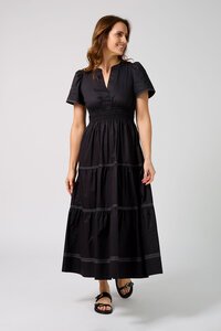 Stella + Gemma Black Vittoria Dress