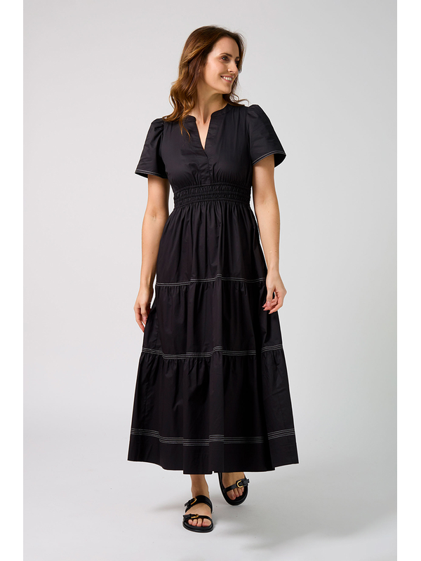 Stella + Gemma Black Vittoria Dress