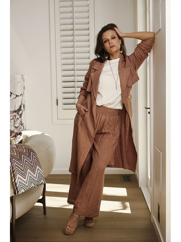 Loobies Story Chianti Trench Coat