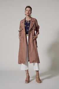 Loobies Story Chianti Trench Coat
