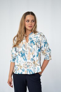 Fria The Label Hyacinth Gather Detail Blouse