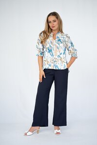 Fria The Label Hyacinth Gather Detail Blouse