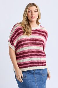 Elm Striped Knit Top