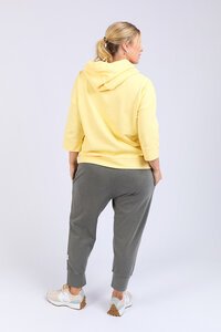 Elm Beachy Zip Hoodie Pale Banana