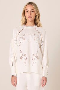 Fate + Becker Aven Embroidered Blouse