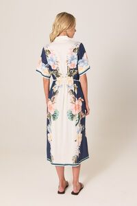 Fate + Becker Solara Placement Print Shirt Dress