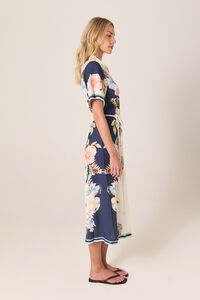 Fate + Becker Solara Placement Print Shirt Dress