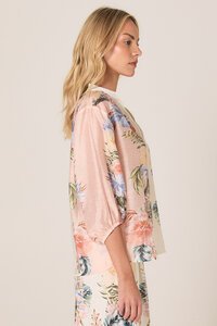 Fate + Becker Solara Split Neck Blouse - PRE ORDER