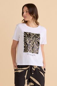 Betty Basics Ellia Floral Crew Tee