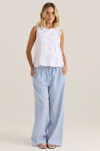 Sass Elin Gathered Tie Top