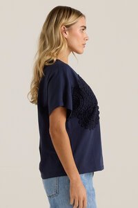 Sass Mira Crochet Tee - PRE ORDER