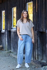 Fate + Becker Rae V- Neck Vest - PRE ORDER