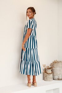 Miracle Coastal Stripe Dress
