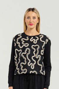 Et Alia Smith Waves Top