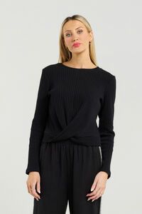 Et Alia Twist Long Sleeve Tee