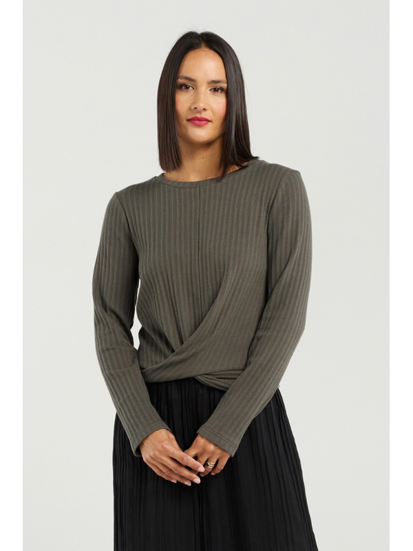 Et Alia Twist Long Sleeve Tee