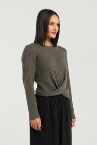Et Alia Twist Long Sleeve Tee