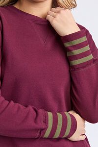 Foxwood Alex Stripe Cuff Crew