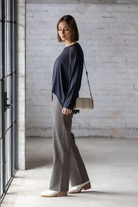 Vassalli Quinn Merino Scooped Hem Top