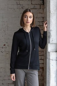 Vassalli Shield Merino Zip Up Hooded Jacket