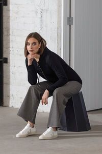 Vassalli Shield Merino Zip Up Hooded Jacket