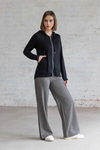 Vassalli Shield Merino Zip Up Hooded Jacket