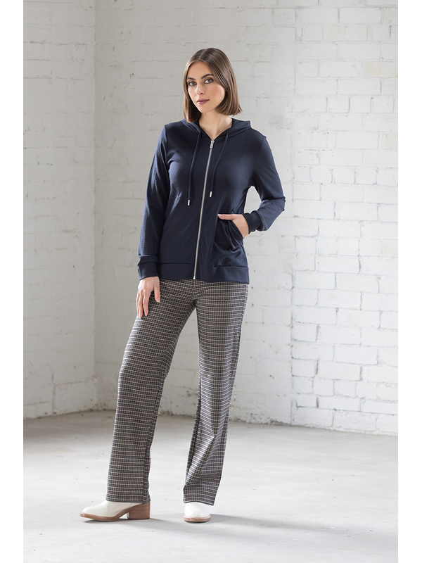 Vassalli Shield Merino Zip Up Hooded Jacket