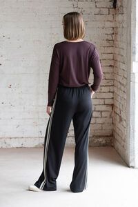 Vassalli Asher Merino Wide Leg Elastic Waist Pant