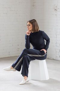 Vassalli Asher Merino Wide Leg Elastic Waist Pant