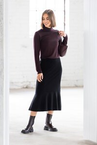 Vassalli Carrie Merino Pull On Skirt