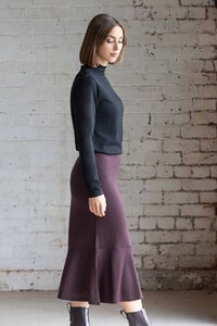 Vassalli Carrie Merino Pull On Skirt