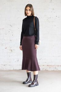Vassalli Carrie Merino Pull On Skirt