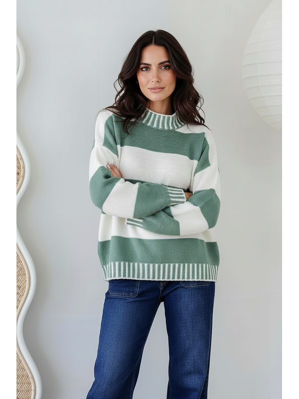 Miss Marlow Stripe Tilly Knit