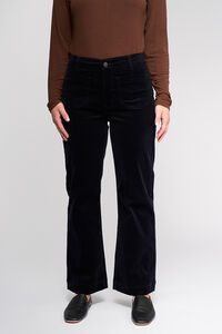 Vassalli Daily Cord Straight Ankle Grazer Pant