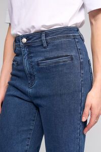 Vassalli Peace Wide Leg Jean- Brushed Indigo