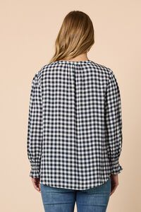 Threadz Gingham Check Top